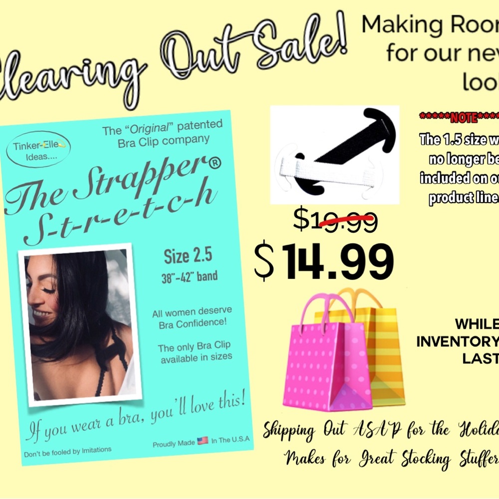 The Strapper Stretch Bra Clip